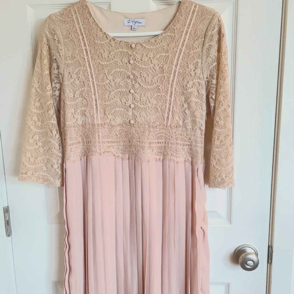 Jessakae Polagram large pinkish/tanish dress